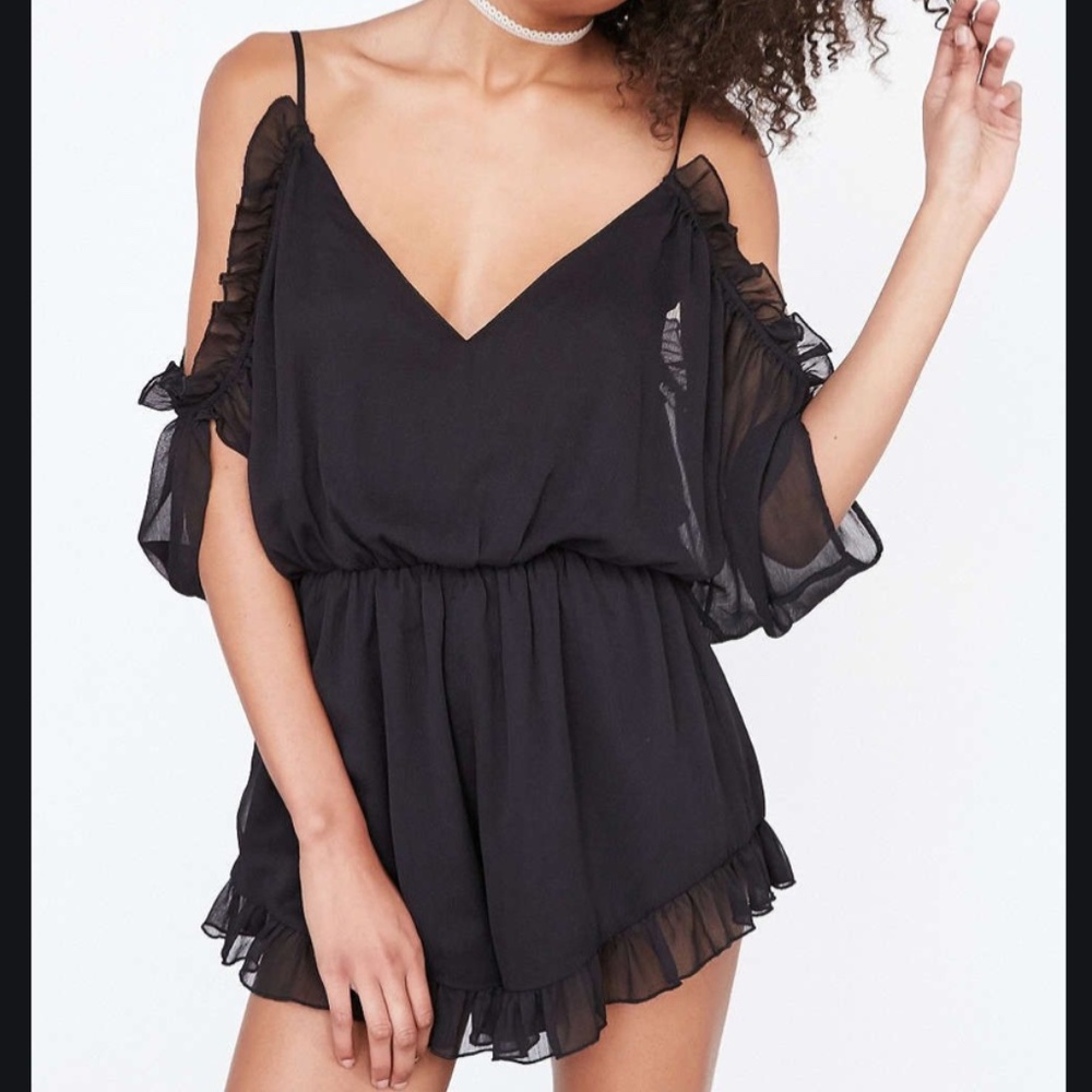 Urban Outfitters Black Romper